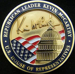 US House of Representatives Republican Leader Kevin McCarthy Challenge Coin - Picture 1 of 2