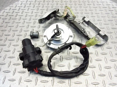 2004 03-09 Honda ST1300 ST1300P OEM Lock Set Gas Cap Ignition Key Locks Lot - Image 1 of 4