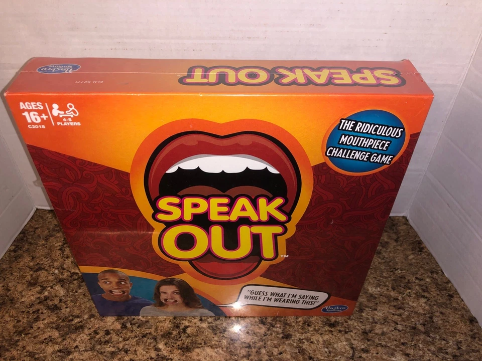 SPEAK OUT - By Hasbro Gaming - 2016 - Brand New Sealed Game - Image 1 of 4