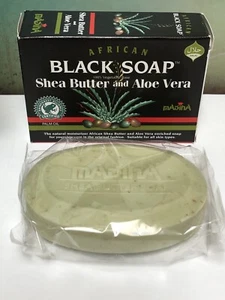 African Formula Black Soap Shea Butter and Aloe Vera 3.5 oz ~ NIB - Picture 1 of 5