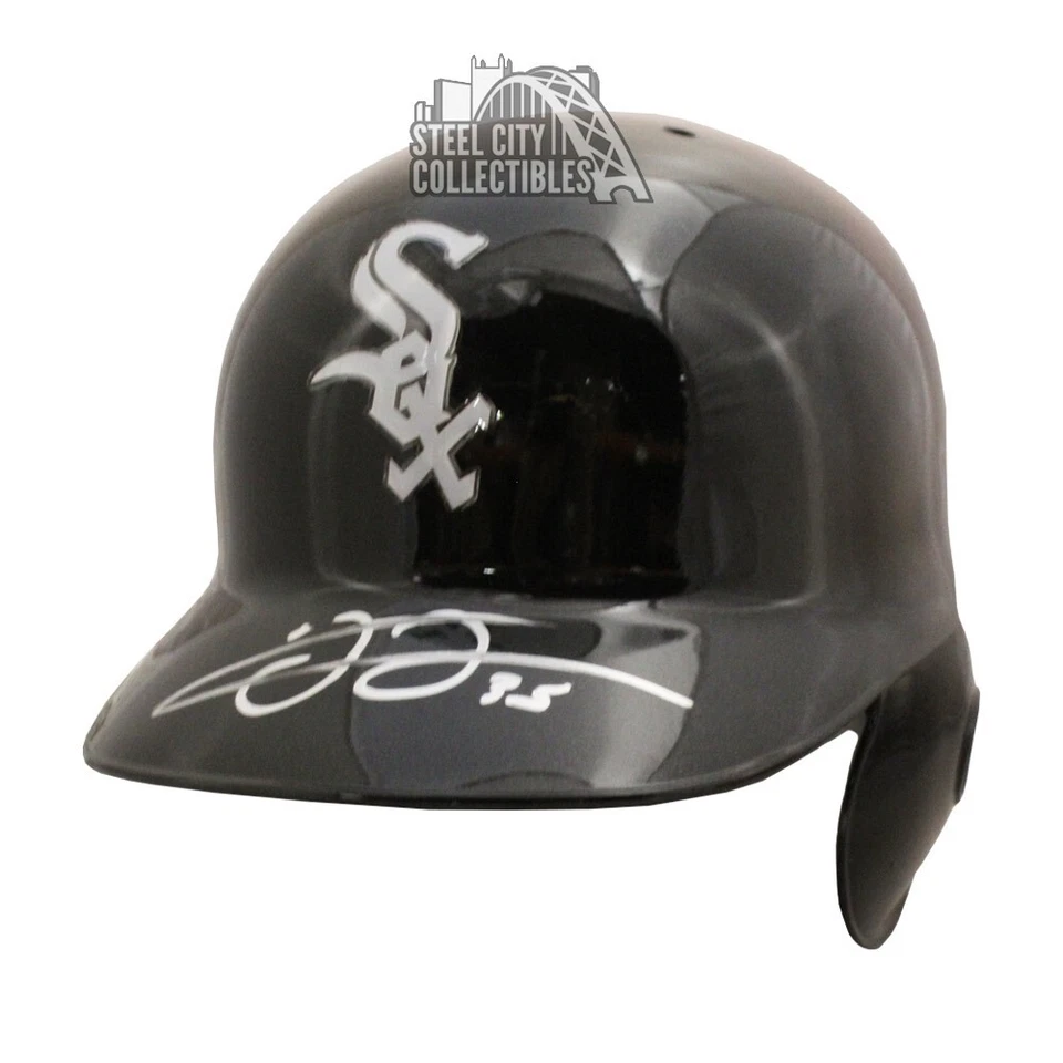 Полноразмерная копия шлема ватина с автографом Фрэнка Томаса из Чикаго - BAS - Изображение 1 из 1