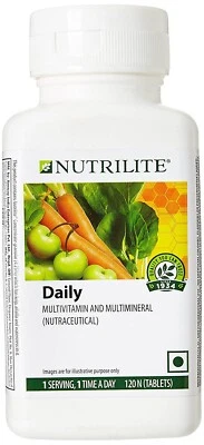 Nutrilite Amway Daily 120 Tabs FREE SHIPPING - Image 1 of 3