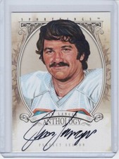 2013 JIM LANGER SPORTKINGS SERIES F ANTHOLOGY PERFECT SEASON AUTO #d /72