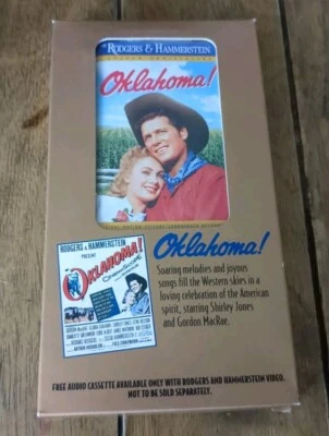 Rodgers & Hammerstein Oklahoma 1955 Soundtrack Cassette Tape Musical - Image 1 of 2