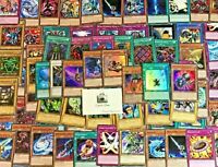 10 Cartes Brillantes Yu-Gi-Oh Lot 200 cartes communes françaises Aucun double