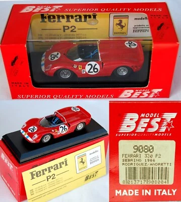 BEST 9080-AUTO 1/43-FERRARI 330 P2 - Immagine 1 di 4