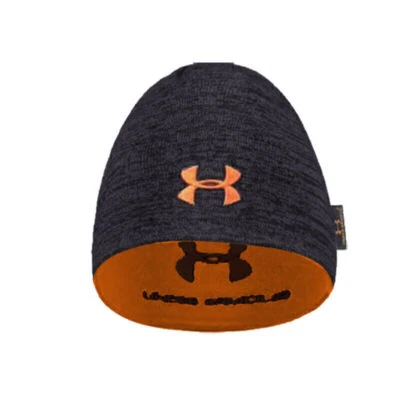 RARO Under Armour Gorro Reversible Invierno Tejido Sombrero Neutro Cálido Esquí Deporte Foto 1 de 4