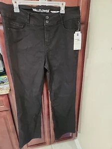 Womens Wallflower Black Jeans Luscious Curvy Fit Size 16 NWT - Picture 1 of 9