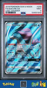 2018 Pokemon SM Lost Thunder 200/214 Suicune GX PSA 9 - Bild 1 von 3