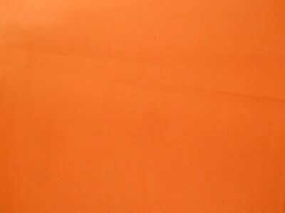 Paño ancho pesado de lujo, 100 % algodón, por cierto x43/44", naranja mandarina Foto 1 de 2