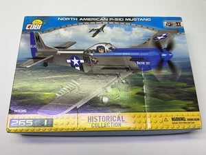 COBI #5536 North American P-51D Mustang fighter WWII 265 bricks - Picture 1 of 6