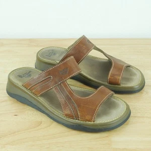 DR Martens UK 6 US 8 Sandals Slides Fisherman Chunky Vintage England Slip On 90s - Picture 1 of 14