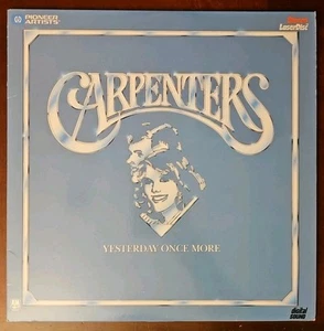 Carpenters Yesterday Once More (1985) Stereo Laserdisc A&M Video Pioneer Artists - Picture 1 of 7