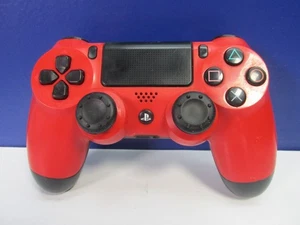 OFFICIAL red WORKING sony playstation 4 PS4 WIRELESS CONTROLLER CONTROL PAD - Picture 1 of 5