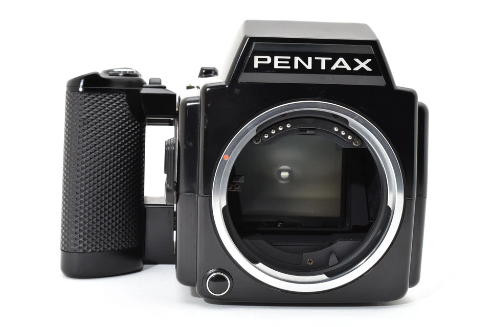 [Perto de ESTADO PERFEITO] Corpo da câmera Pentax 645 formato médio 120 filme traseiro do Japão - Imagem 1 de 4