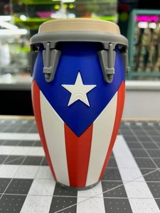 Conga Boricua Printiada en 3D Porto Rico - Foto 1 di 2