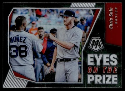 2021 Panini Mosaic Eyes on the Prize Chris Sale Boston Red Sox #EOP7 - Image 1 of 2