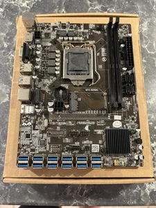 Carte mère B250C-BTC Mining 12 GPU, LGA1151 - Photo 1/5