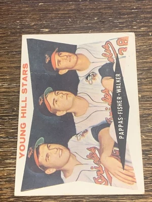 1960 TOPPS MILT PAPPAS FISHER WALKER #399 YOUNG HILL STARS VG-EX OR BETTER - Image 1 of 2