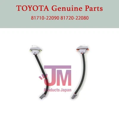 TOYOTA MarkII Cresta Fender Marker Lamp Unit SET Genuine 81710-22090 81720-22080 - image 1 of 2