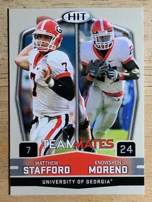 2009 SAGE HIT #56 Matthew Stafford TM/Knowshon Moreno - Image 1 of 2