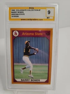 1990 Collegiate Collection Barry Bonds Arizona State MT 9 - Bild 1 von 2