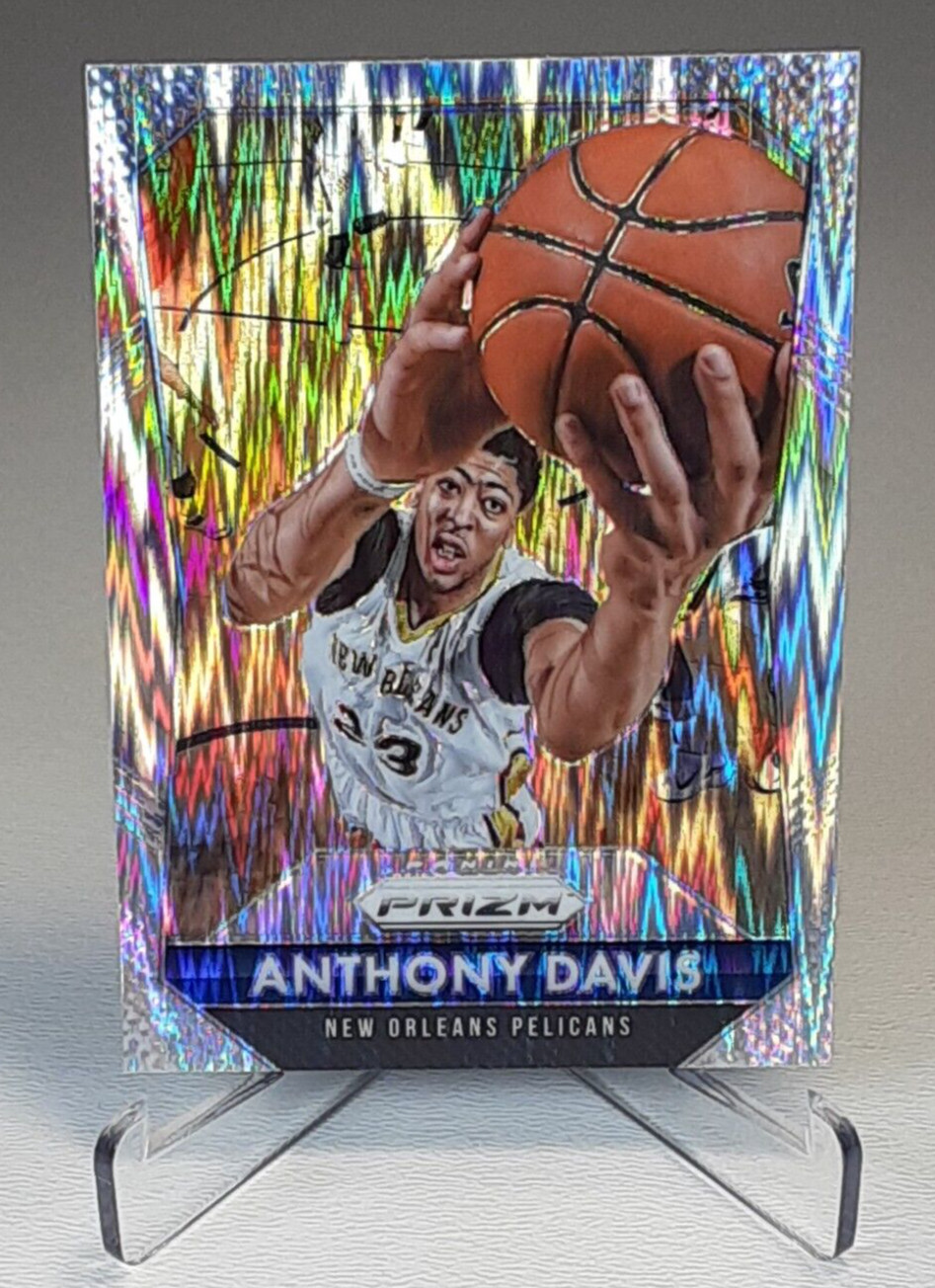 Anthony Davis 2015-16 Panini Prizm Flash Prizm Basketball Card #55