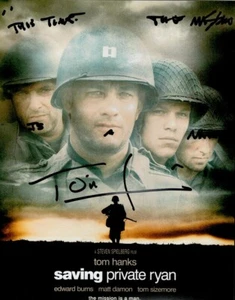 Tom Sizemore HAND SIGNED **Saving Private Ryan** 14x11 Photo + ACOA COA [9] - Picture 1 of 3