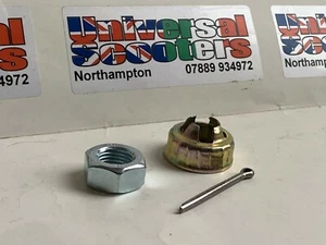 Vespa PX front hub wheel nut lock kit - PX125efl, T5, PX200disc - Picture 1 of 1