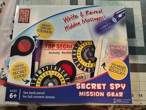 Secret Spy Mission Gear: Write & Reveal Hidden Messages with Activity Book.. - Picture 1 of 2