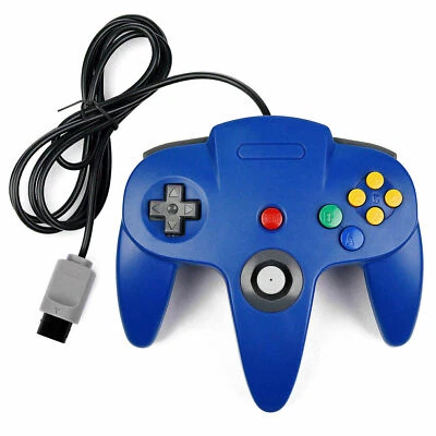 Joystick controle N64 com fio compatível com console de videogame Nintendo 64 N64 - Imagem 1 de 4