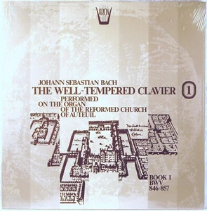 SEALED ARION (PETERS) JS Bach LOUIS THIRY Well-Tempered Clavier Book I ARN-90622 - Imagen 1 de 2