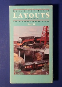 Cinta de video VHS Great Toy Train Layouts of America Part II/TM - Imagen 1 de 2