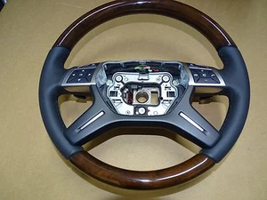 1Mercedes b c e w204 w212 klasse holz holzlenkrad 166 NEU Lenkrad a 2464606403  - Picture 1 of 4