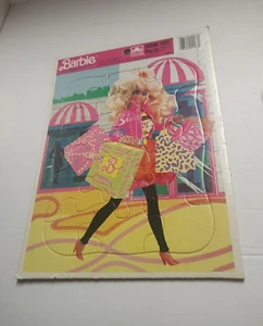 VINTAGE GOLDEN BARBIE FRAME-TRAY PUZZLE COMPLETE 1990 - Picture 1 of 5