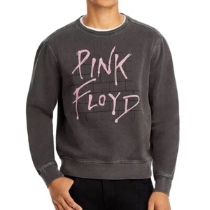 John Varvatos Men's Pink Floyd The Wall Retro Graphic Crew Sweatshirt Charcoal L - Picture 1 of 4