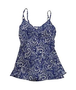 Liz Claiborne Women's Blue Paisley Swim Dress Sizes 16 Msrp $99.00 New W Tags - Picture 1 of 10