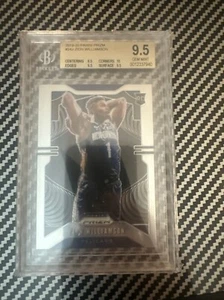 2019-20 Panini Prizm Zion Williamson #248 Pelicans Rookie RC BGS 9.5 True Gem - Picture 1 of 2