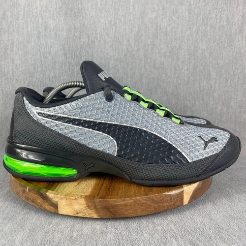 Puma Reverb Scarpe Uomo Taglia 11 5 Grigio Sneakers Corsa Atletica Maglia Palestra Grigio