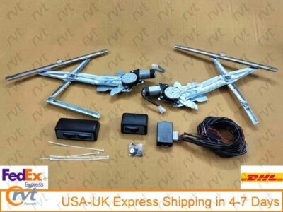 SUZUKI SAMURAI SJ410 SJ413 SIERRA  MANUAL TO POWER WINDOW KIT FOR- 2 DOORS - Image 1 of 4