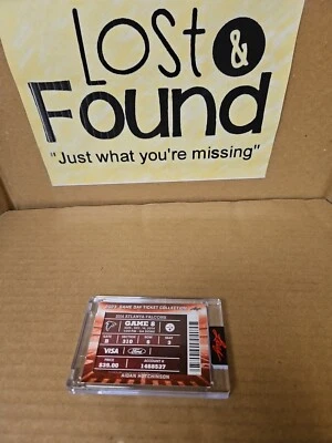 AIDAN HUTCHINSON *ERROR* 2023 NFL Leaf Game Day Ticket PIT Vs ATL *DIDNT PLAY* - Image 1 of 4