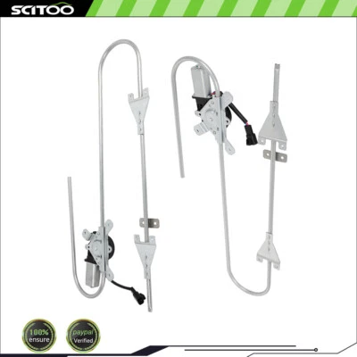 Par de reguladores y motor de ventana delantera izquierda y derecha Kenworth T600 2008-2015 Foto 1 de 4