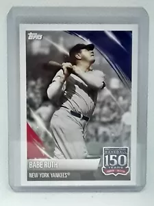 Babe Ruth 2019 Topps Baseball Stickers - #111 - New York Yankees - Picture 1 of 2