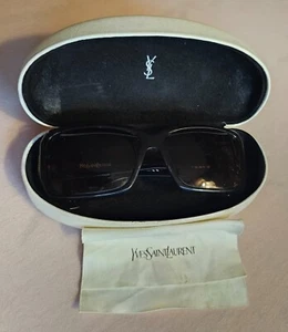 YVES SAINT LAURENT YSL 6110/STRASS 086 DA 58□15 130 Sonnenbrille mit Etui ! RAR - Bild 1 von 12