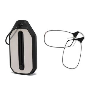 New Ultra Thin Reading Glasses Nose Clip Optics Presbyopic 1.5 +2.0 +2.5 +3.0