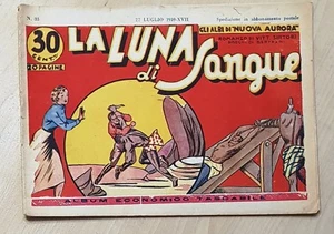 77332 Albi di Nuova Aurora n. 33 1939 - V. Sirtori: LA LUNA DI SANGUE - Imagen 1 de 3