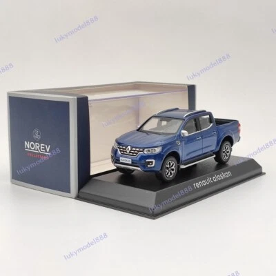1/43 Norev Renault Alaskan Pick-Up Blue Diecast Toys Car Models Collection Gifts - Image 1 of 4