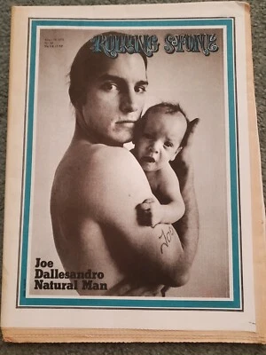 Rolling Stone Magazine Joe Dallesandro April 15 1971 No 80 Andy Warhol - Image 1 of 2