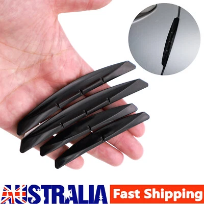 x4 Car Side Door Edge Defender Protector Trim Anti Collision Scratch Guard Strip - image 1 of 4