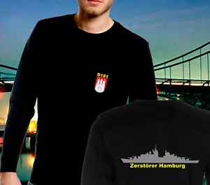 Marine#3 D 181, Zerstörer Hamburg, D181, D-181,Shirt,Polo,Hoody bis 6XL - Bild 1 von 21